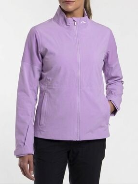 KJUS Women's Lilac Waterproof Dermitax Membrane Utility Soft Shell Jacket M/L
